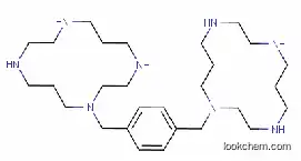 Molecular Structure of 155148-32-6 (1,1'-[1,4-Phenylenebis(methylene)]bis(1,4,8,11-tetraazacyclotetradecane) octahydrobromide)